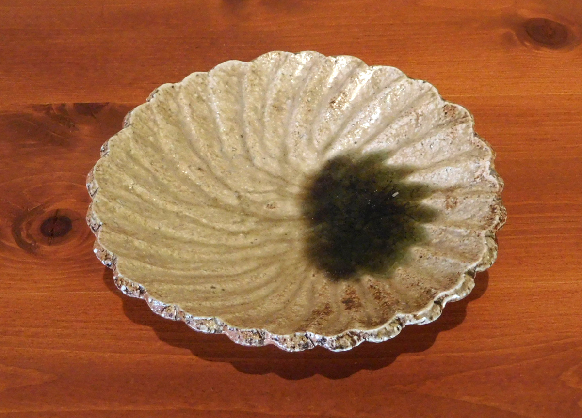 皿 dish – 信楽焼 窯元「力窯」-陶芸家 水垣力の世界-